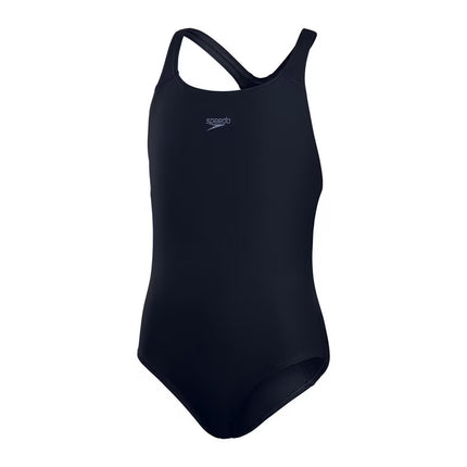 SPEEDO GIRLS SWIMMING COSTUME - NAVY
