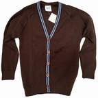 BROWN/SKY STRIPE