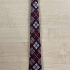BURGUNDY TARTAN