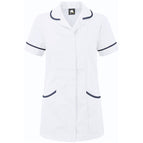 White with Navy Trim / 6 / ORN