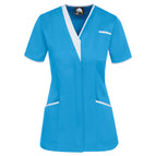 Teal With White Trim / 6 / ORN