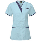 Sky with Navy Trim / 6 / ORN