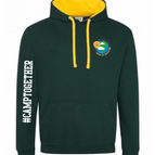 FOREST GREEN/GOLD / S / JUST HOODS BY AWDIS