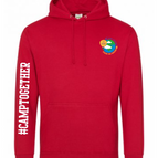 FIRE RED / 5-6 / JUST HOODS BY AWDIS