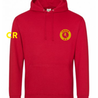 FIRE RED / 3-4 / JUST HOODS BY AWDIS