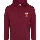 BURGUNDY / 9-11 / JUST HOODS BY AWDIS