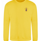SUN YELLOW / 1/2 / JUST HOODS BY AWDIS