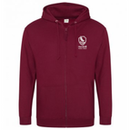 BURGUNDY / 3-4 / JUST HOODS BY AWDIS