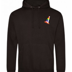 JET BLACK / XS / JUST HOODS BY AWDIS