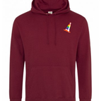 BURGUNDY / XS / JUST HOODS BY AWDIS