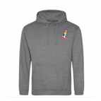 GRAPHITE HEATHER / XS / JUST HOODS BY AWDIS
