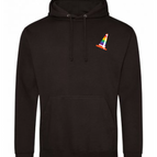 JET BLACK / XS / JUST HOODS BY AWDIS