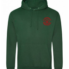 BOTTLE GREEN / 9-11 / JUST HOODS BY AWDIS
