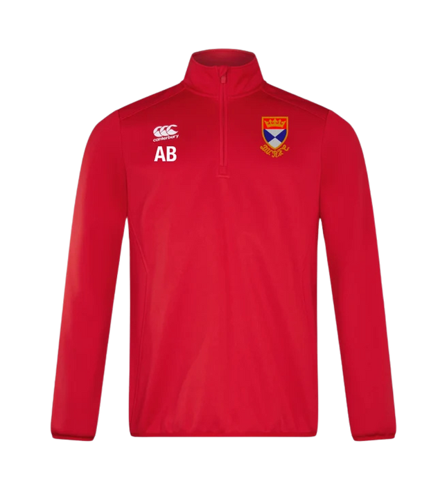 DUNDEE UNIVERSITY RFC 1/4 ZIP TRAINING TOP