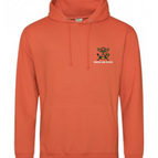 BURNT ORANGE / XS / JUST HOODS BY AWDIS