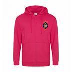 HOT PINK / 3/4 / JUST HOODS BY AWDIS