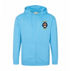 HAWAIIAN BLUE / 3/4 / JUST HOODS BY AWDIS