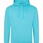 TURQUOISE SURF / XS / JUST HOODS BY AWDIS