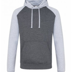 CHARCOAL/HEATHER / S / JUST HOODS BY AWDIS