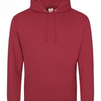 BRICK RED / XS / JUST HOODS BY AWDIS