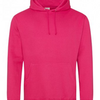 Hot Pink / 1-2 / JUST HOODS BY AWDIS