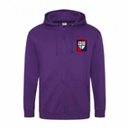 PURPLE / S / JUST HOODS BY AWDIS