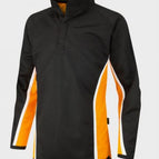 Black/amber/white