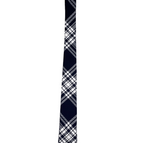 NAVY/WHITE TARTAN CHECK
